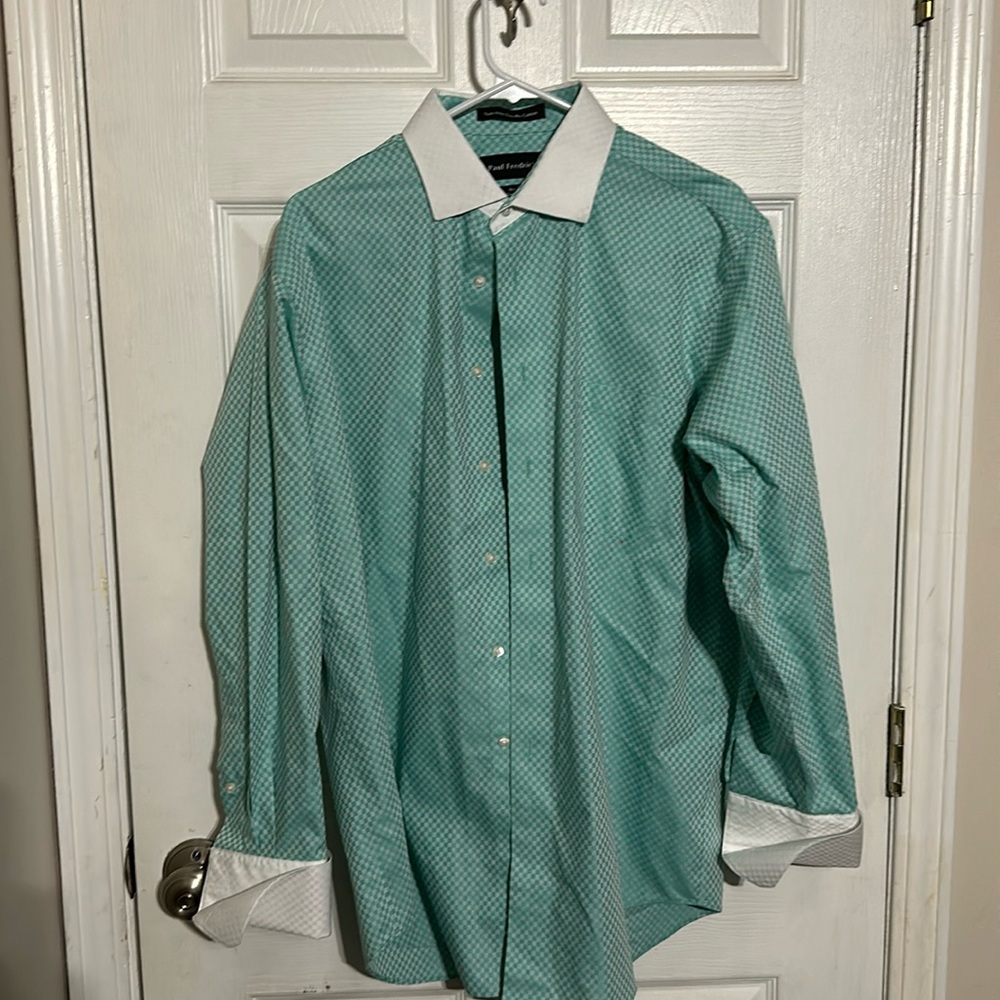 Paul Fredrick Long sleeved button down shirt